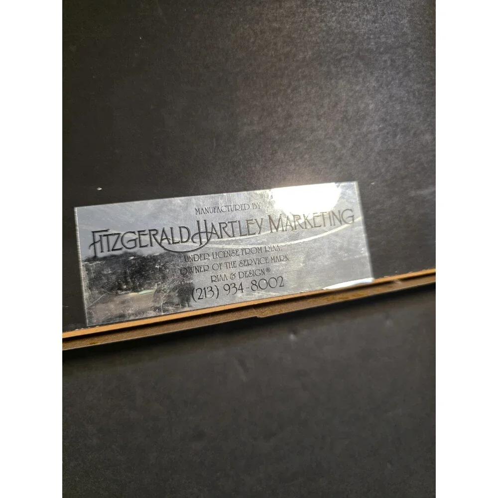 Vintage Sir Mix A Lot Swass Certified RIAA Gold Sales Award Plate Blank Presenta